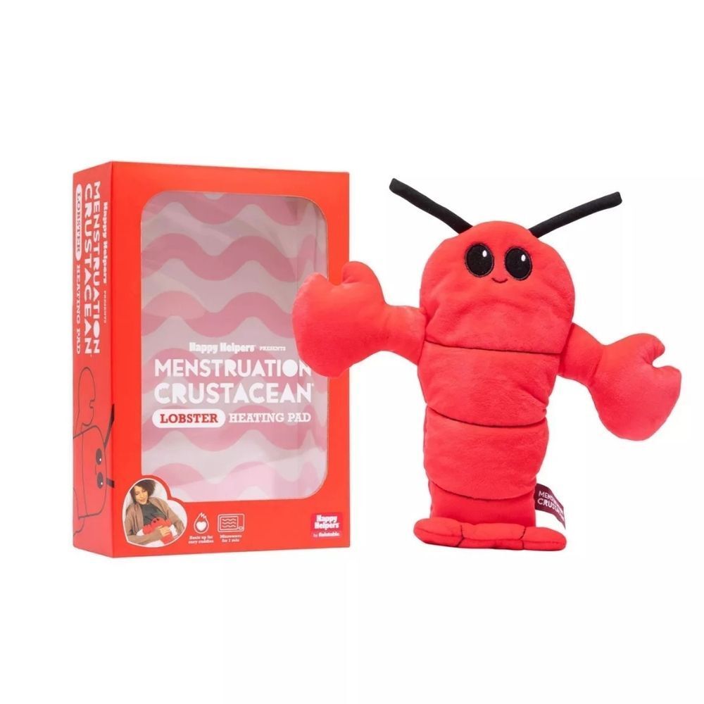 Happy Helpers Menstruation Crustacean Lobster Heating Pad